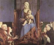 Antonello da Messina Sacra Conversazione (mk08) Sweden oil painting artist
